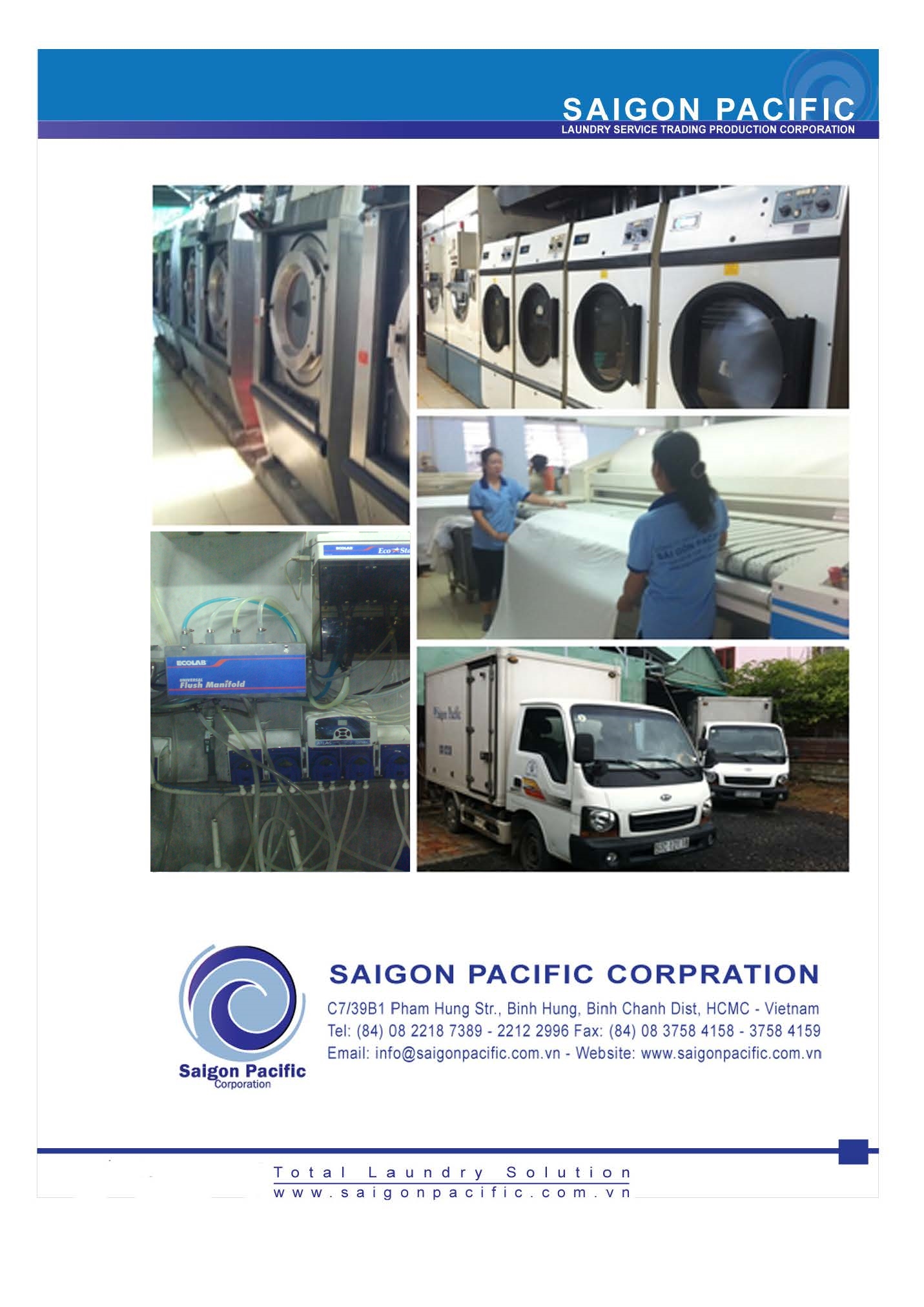 Hình ảnh - Công Ty Cổ Phần Sản Xuất Thương Mại Dịch vụ Giặt ủi Sài Gòn Pacific
